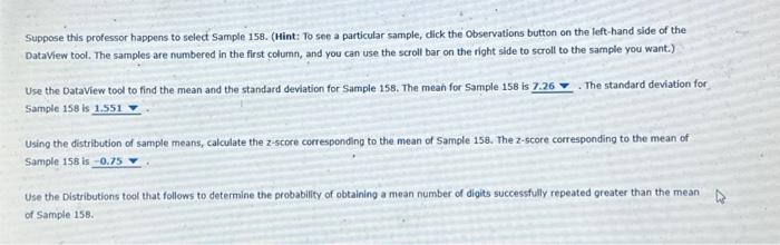 Solved On each trial of a digit span memory task, the | Chegg.com