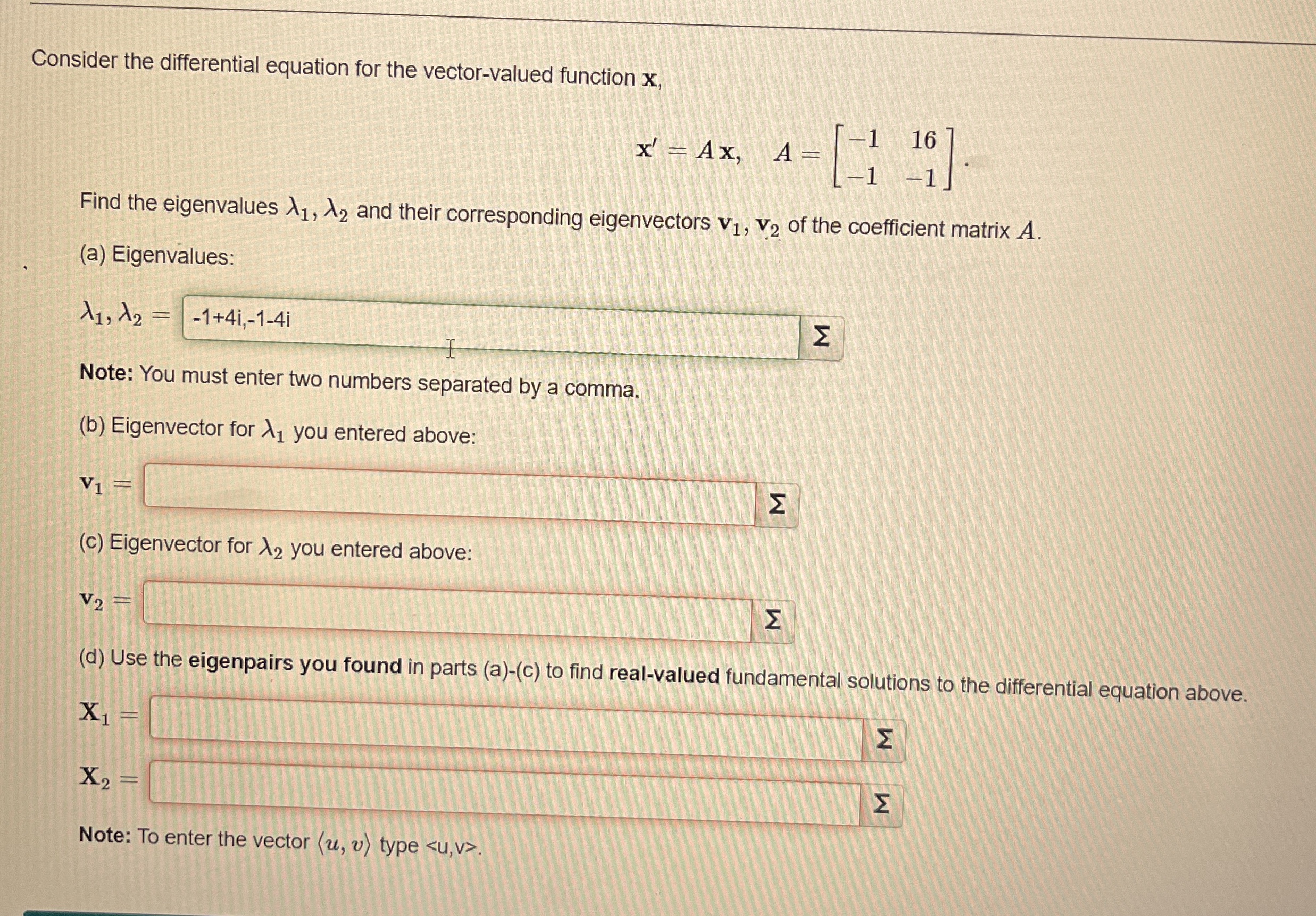 Solved Consider the differential equation for the | Chegg.com