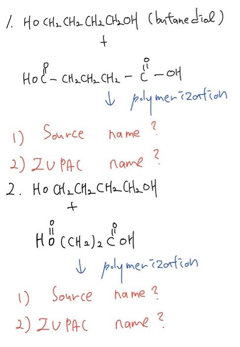 Solved I HO CH2 CH2 CH2 CH OH (butanedial) + Hol Р. HOC- CH₂ | Chegg.com