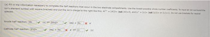Solved A voltaic cell similar to that shown in the figure | Chegg.com
