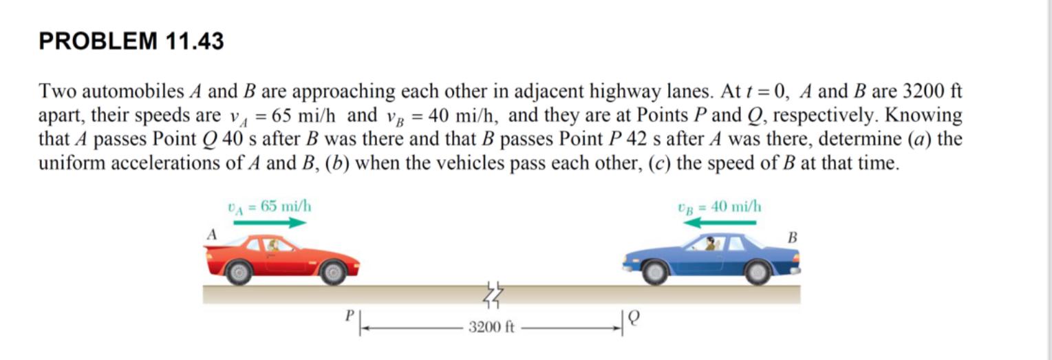 solved-problem-11-43two-automobiles-a-and-b-are-approaching-chegg