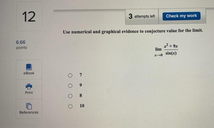 Solved 11 3 attempts left Check my work Determine the | Chegg.com