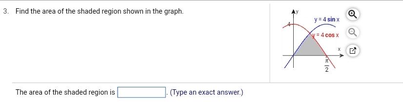 Solved Find the area of the shaded region shown in the | Chegg.com