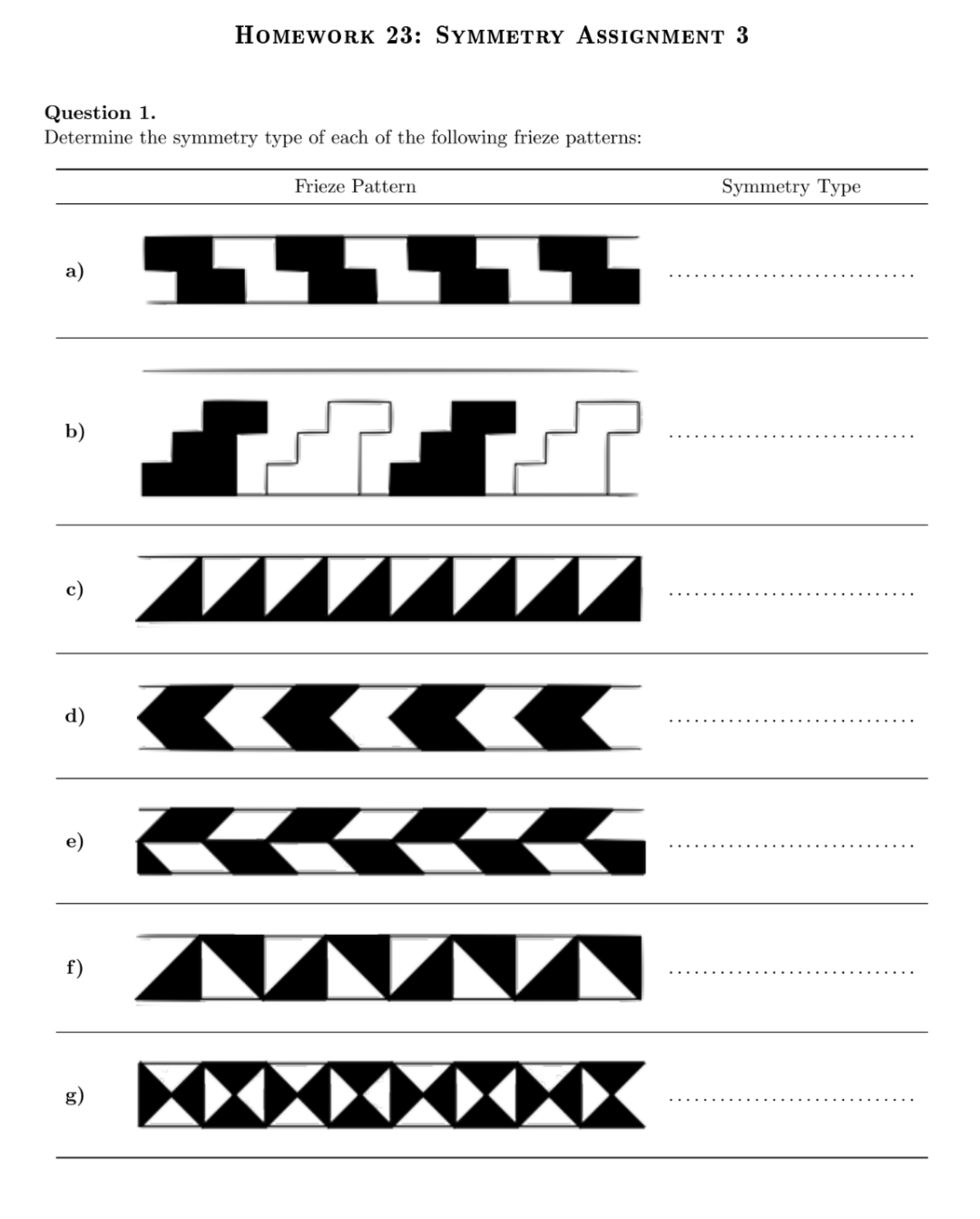 symmetry assignment quizlet edgenuity