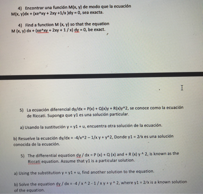 Solved 1) Suponga Que Y1, Y2, Yk Son K Soluciones No | Chegg.com