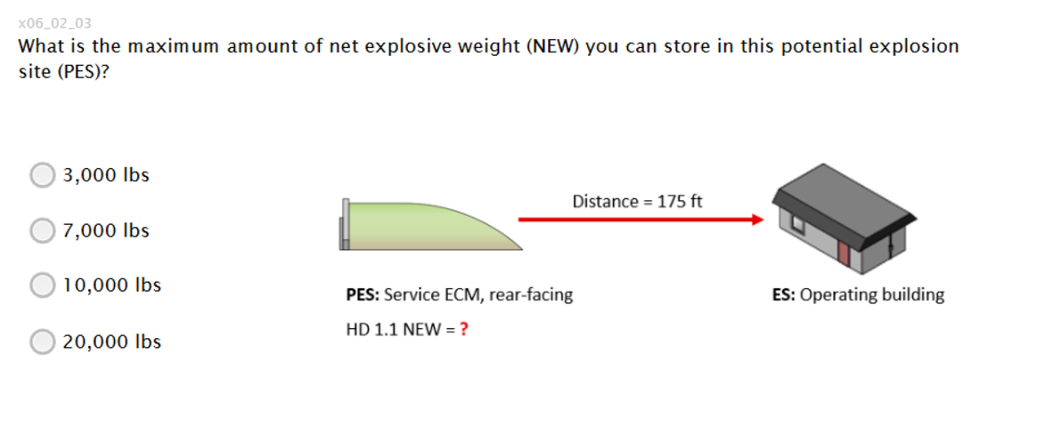 Solved x0602?03What is ﻿the maximum amount of ﻿net explosive | Chegg.com