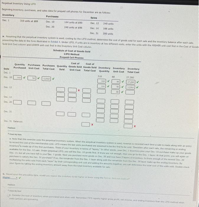 Solved Perpetual friventory Using Ufo Beginiang inventoey, | Chegg.com