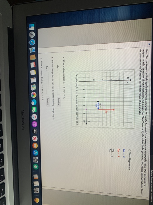 Solved The graph below shows a linear relationship between | Chegg.com