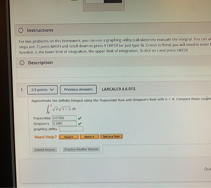 Solved Instructions For two problems on this homework, you | Chegg.com