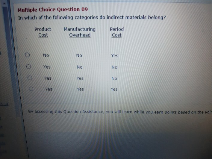 Solved Multiple Choice Question 06 Managerial accounting O | Chegg.com