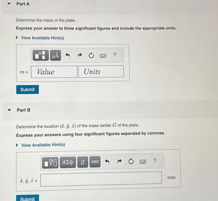 Solved The composite plate in (Figure 1) is made from both | Chegg.com