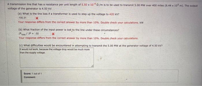 Solved A transmission line that has a resistance per unit | Chegg.com