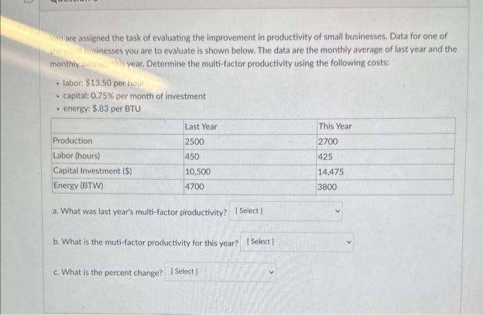 Solved You are assigned the task of evaluating the | Chegg.com