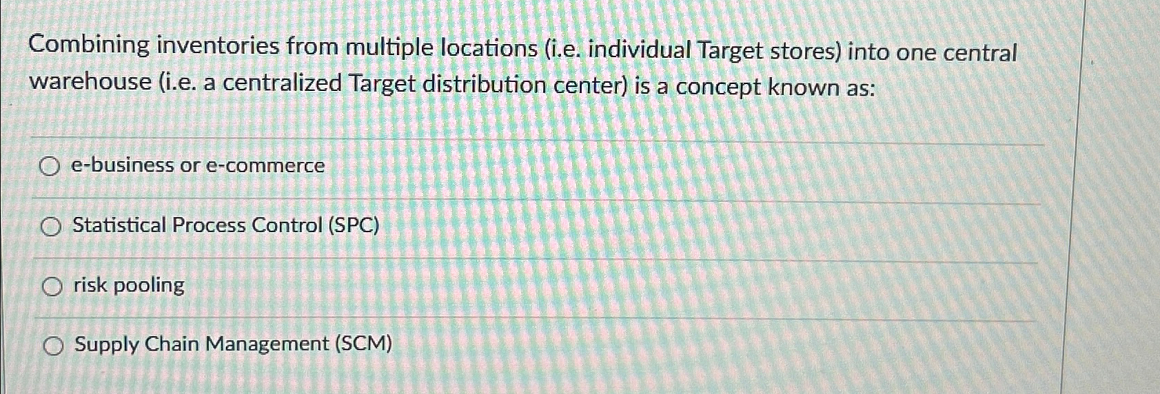 Solved Combining inventories from multiple locations (i.e. | Chegg.com