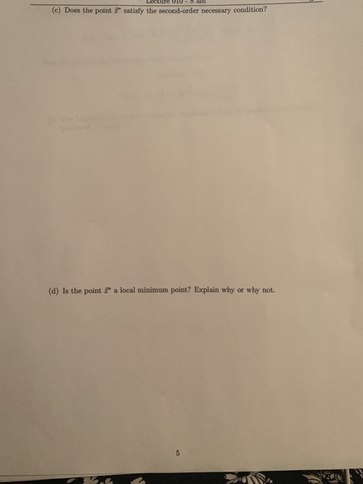 Solved 3 15 Points Consider The Problem Of Finding The Chegg Com