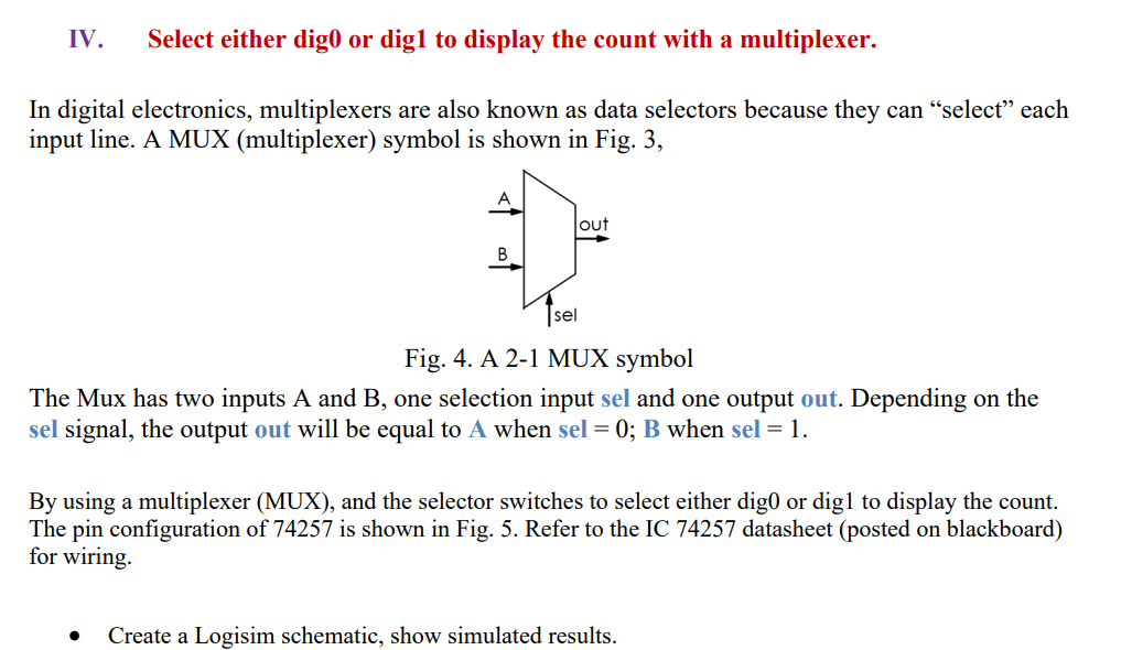 Dig1 Pattern Solved IV. Select either dig0 or dig1 to display the | Chegg.com