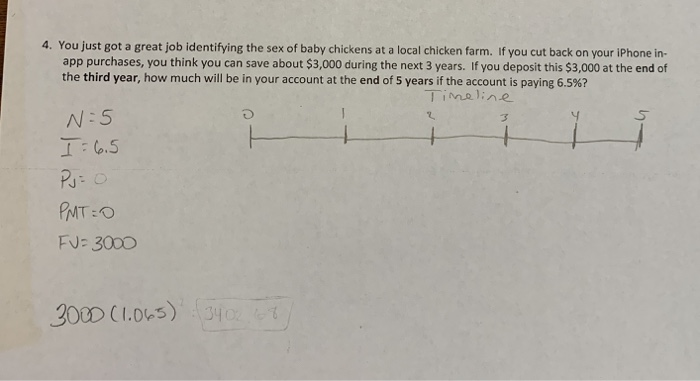 Solved 4 You Just Got A Great Job Identifying The Sex Of Chegg Com