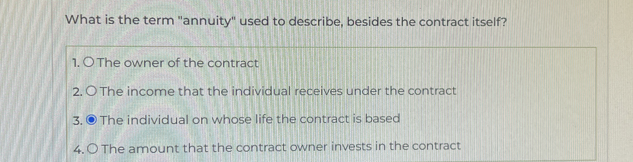 Solved What is the term 