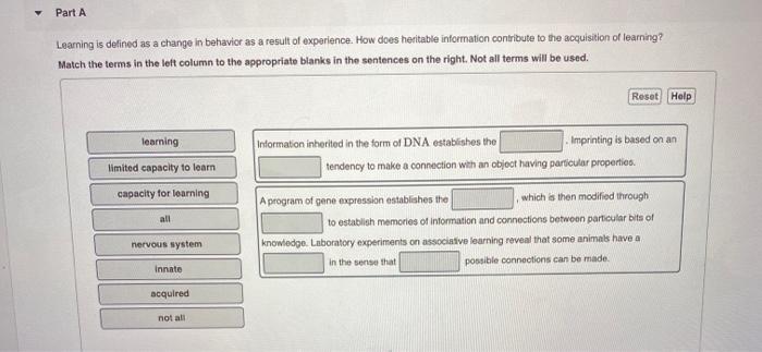 solved-part-a-learning-is-defined-as-a-change-in-behavior-as-chegg