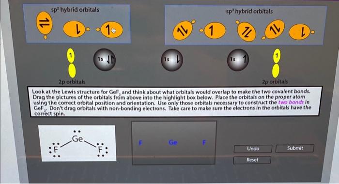 Solved Look at the Lewis structure for GeF, and think about | Chegg.com