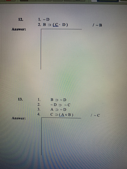 Solved 1. „D 2. B = (C D ) 1-B Answer: B>-D -D -0 A -D C = | Chegg.com