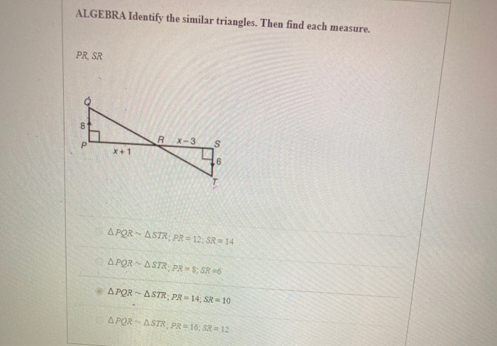 SR Measure