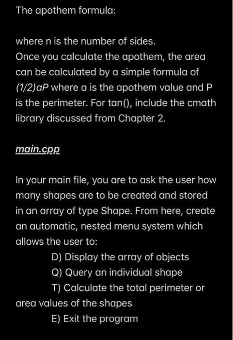 Solved Help with C++ program. Please complete functions from | Chegg.com
