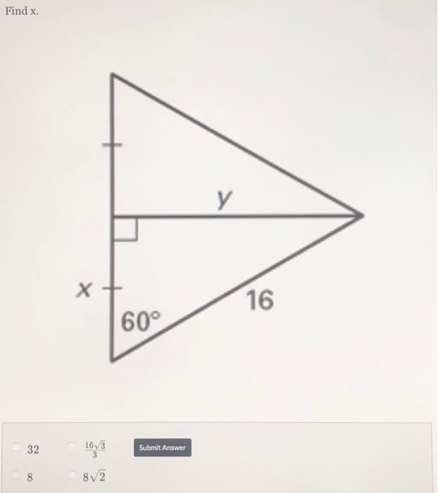 Find x. | Chegg.com