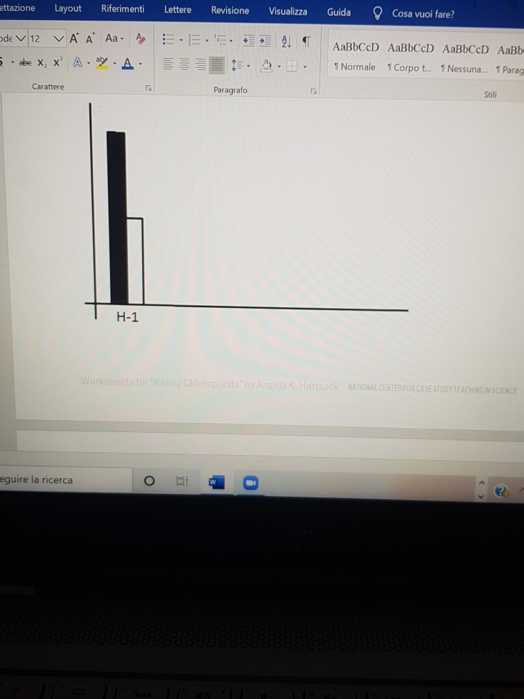 case study killing chloroplasts answers