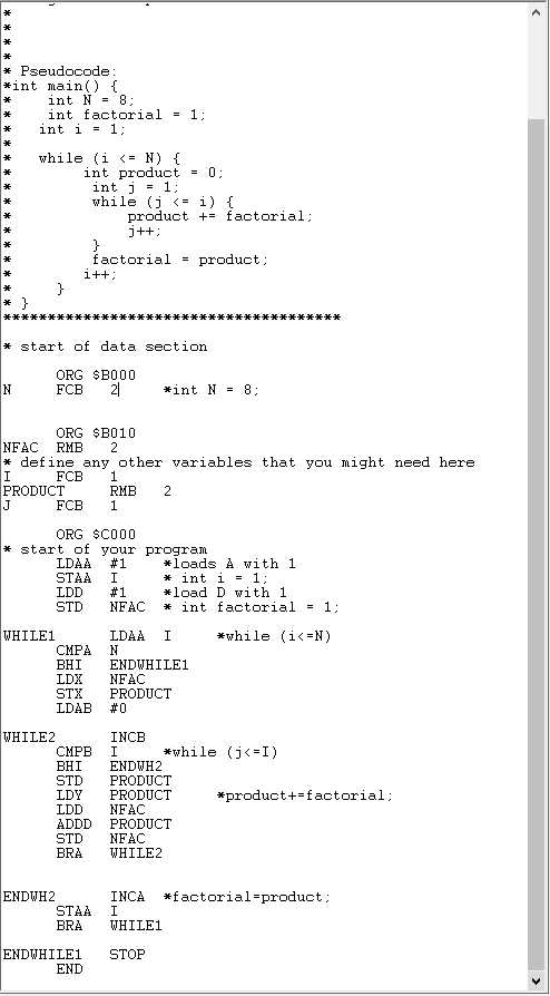 Solved You are to design, write, assemble, and simulate an | Chegg.com