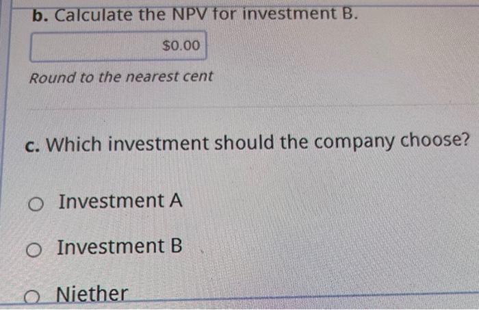 Solved A company has to choose between two different | Chegg.com