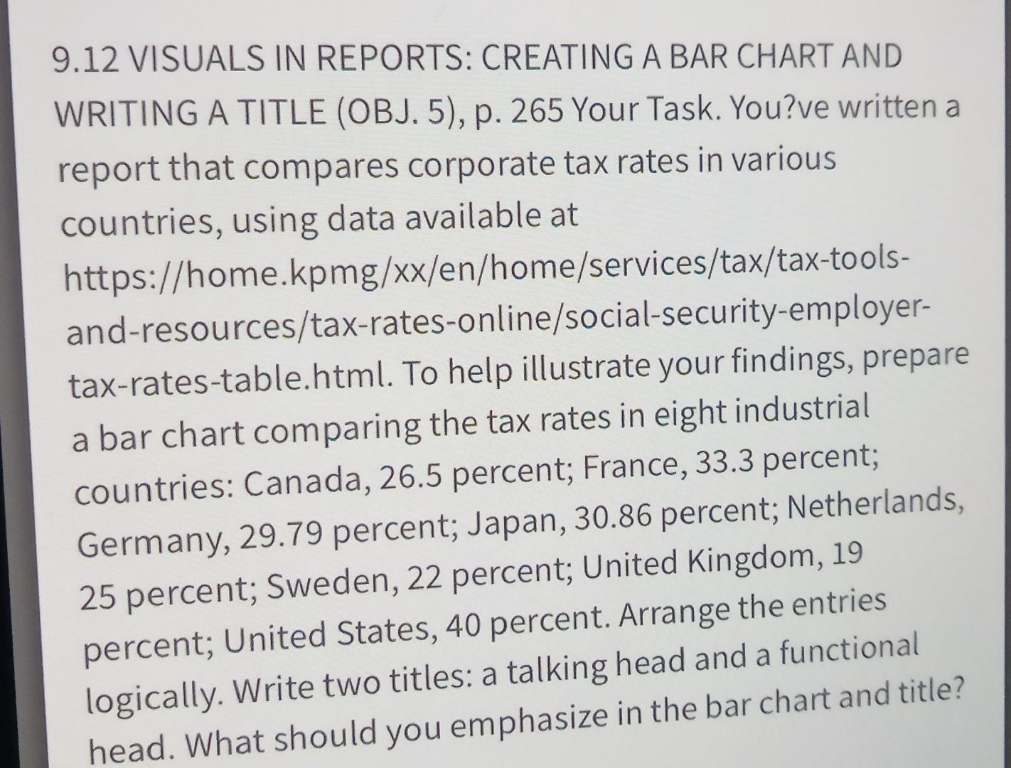 9 12 VISUALS IN REPORTS CREATING A BAR CHART AND Chegg 9-12-visuals-in-reports-creating-a-bar-chart-and-chegg