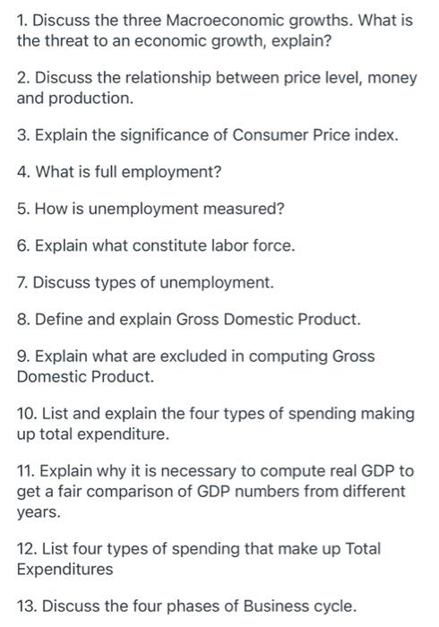 solved-1-discuss-the-three-macroeconomic-growths-what-is-chegg