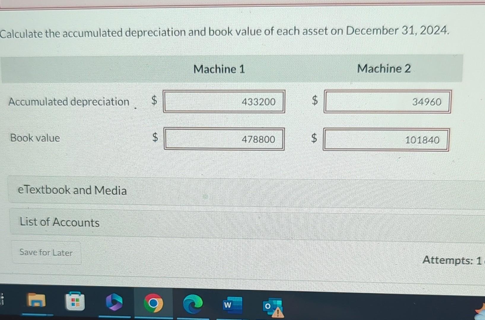 Solved Ialculate The Accumulated Depreciation And Book Value Chegg Com   Image 