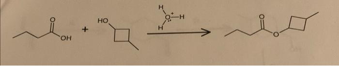 Solved complete a mechanism for the reaction below | Chegg.com