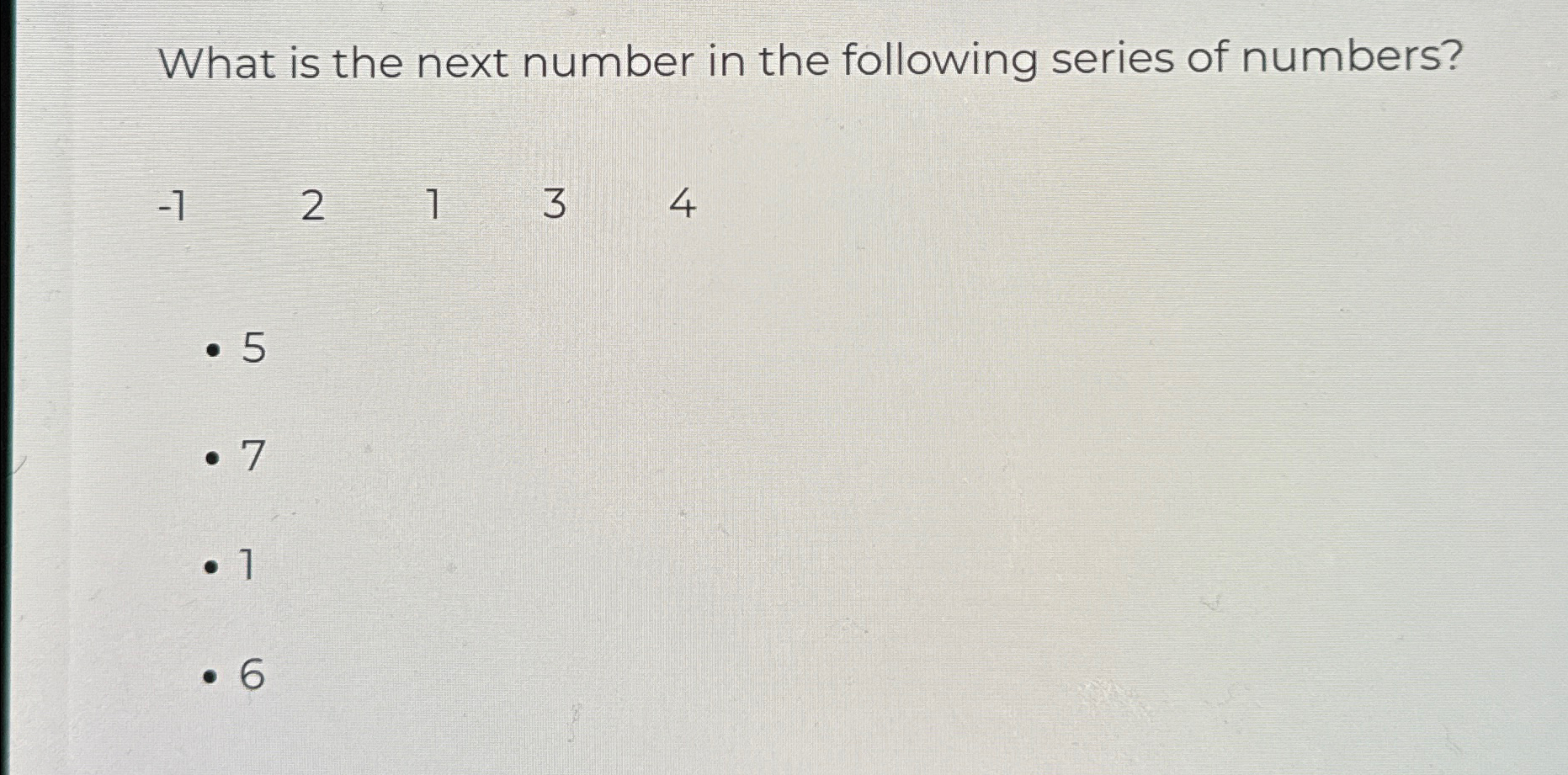 1 2 2 3 6 7 next number in series