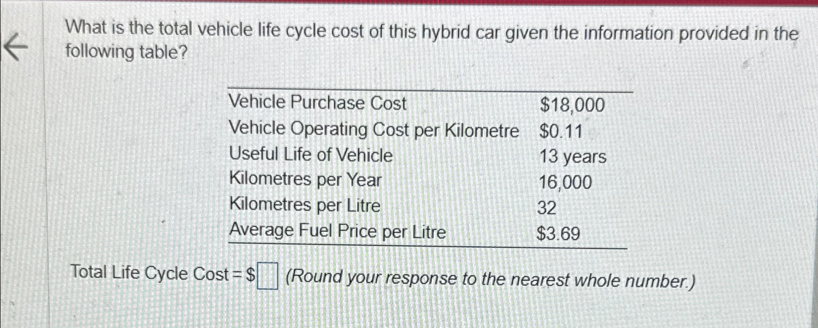 solved-what-is-the-total-vehicle-life-cycle-cost-of-this-chegg