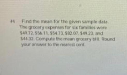 Solved Find the following from the data set given 31, | Chegg.com