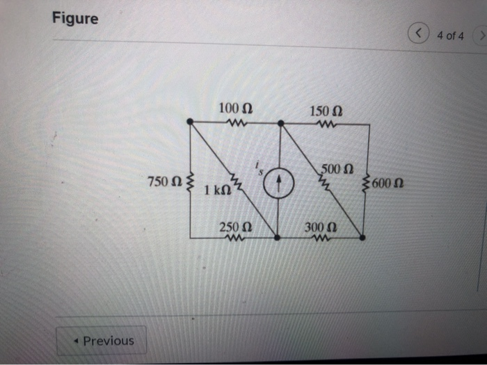 Solved Determine the equivalent resistance seen by the