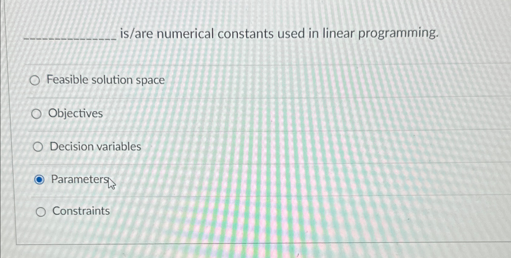 Solved is/are numerical constants used in linear | Chegg.com image.