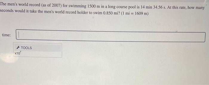 men's world record 1500 swimming