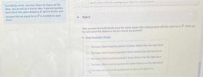 Solved I have part B and C but am having trouble with part | Chegg.com