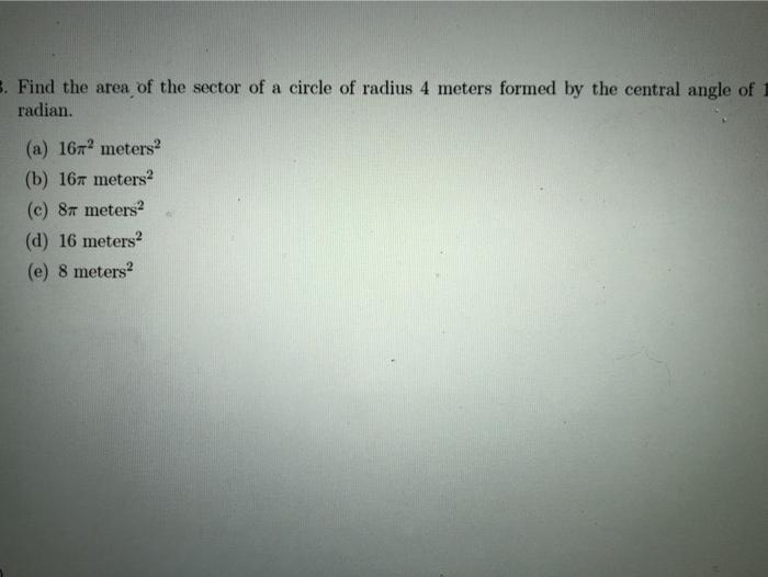 area of a circle with a radius of 4.5 meters