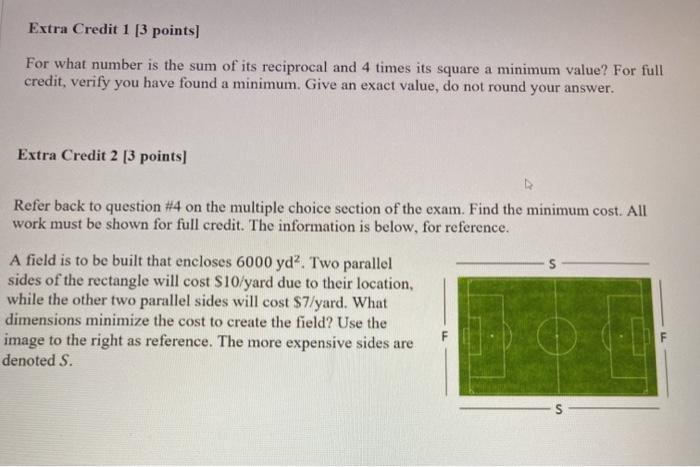 Solved Extra Credit 1 [3 points] For what number is the sum | Chegg.com