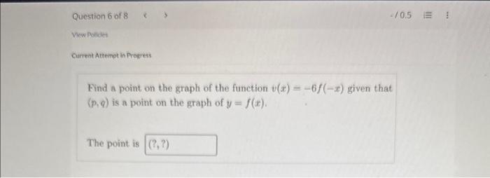 Solved The graph in the figure is a horizontal and/or | Chegg.com
