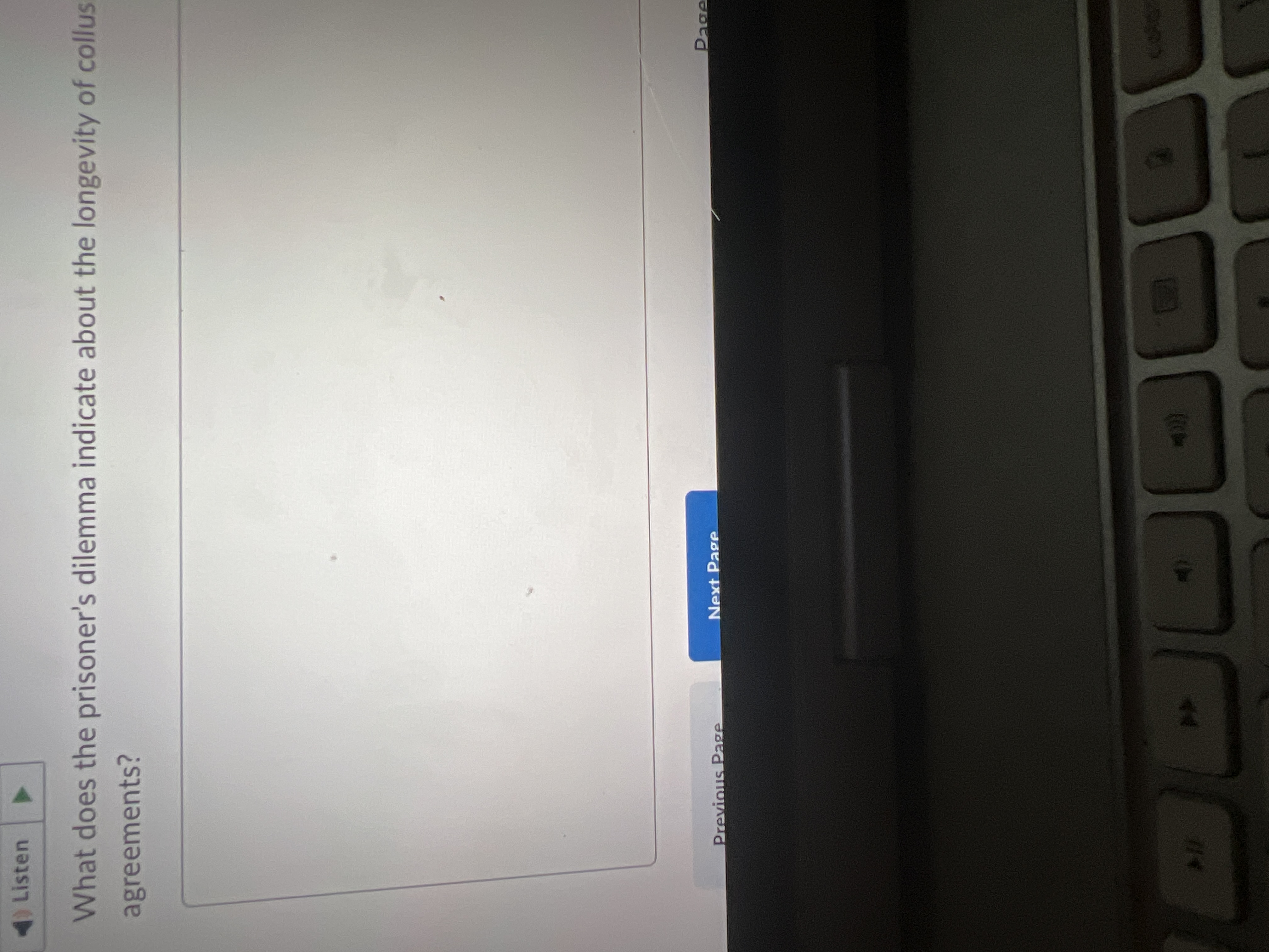 Collus Solved What does the prisoner's dilemma indicate about the | Chegg.com