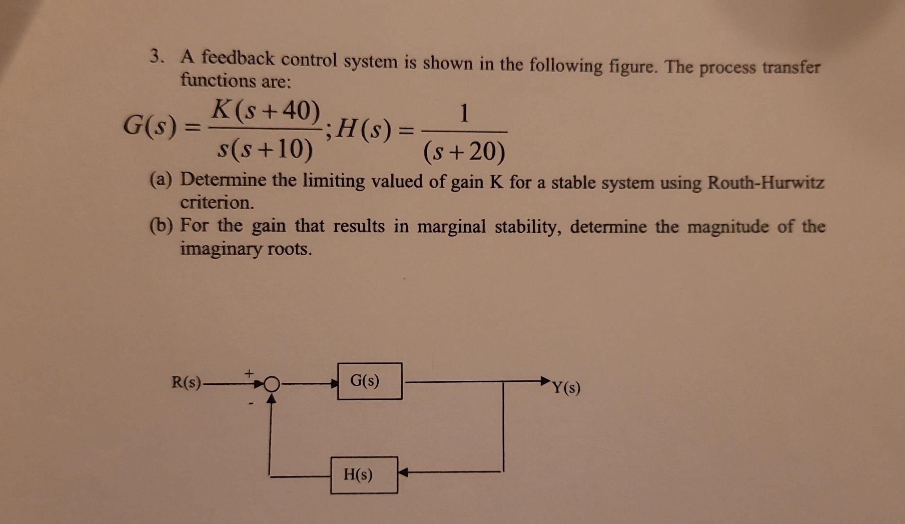 solved-3-a-feedback-control-system-is-shown-in