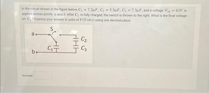 Solved In The Circuit Shown In The Figure Below, | Chegg.com