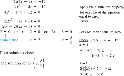 Solved: Solve by applying the zero product property. (See Examp ...