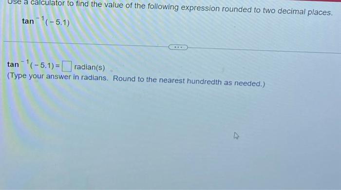 SOLVED: A Find the value of the following (round off your answer